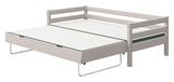 Classic Single Bed with Guest Bed 90x200, Gray