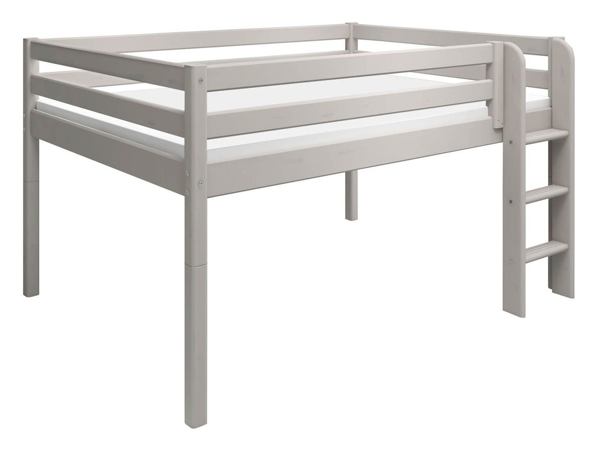 Classic Half High Bed 140x200, Gray