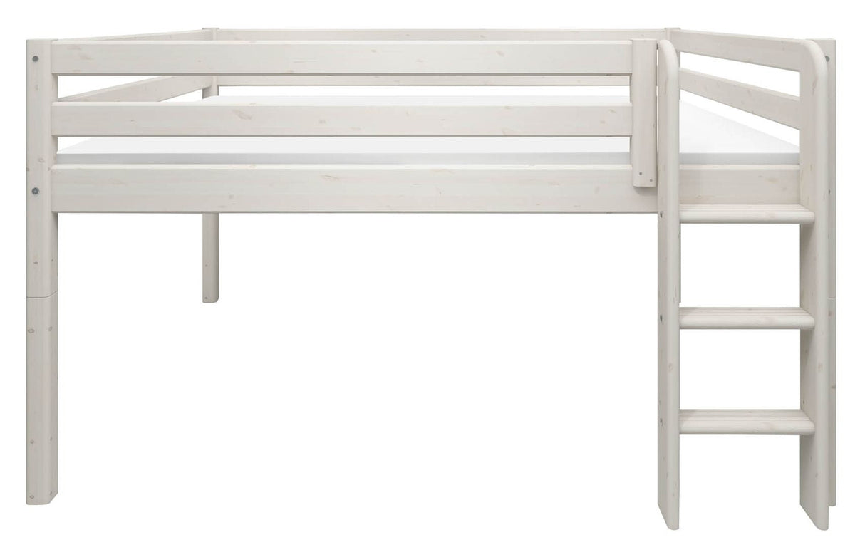 Classic Half High Bed 140x200, White