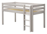 Classic Half High Bed 90x200, Gray