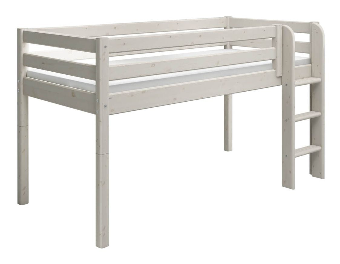 Classic Half High Bed 90x200, Gray