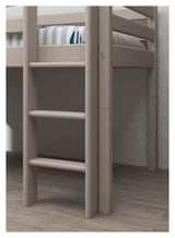 Classic Half High Bed 90x200, Gray