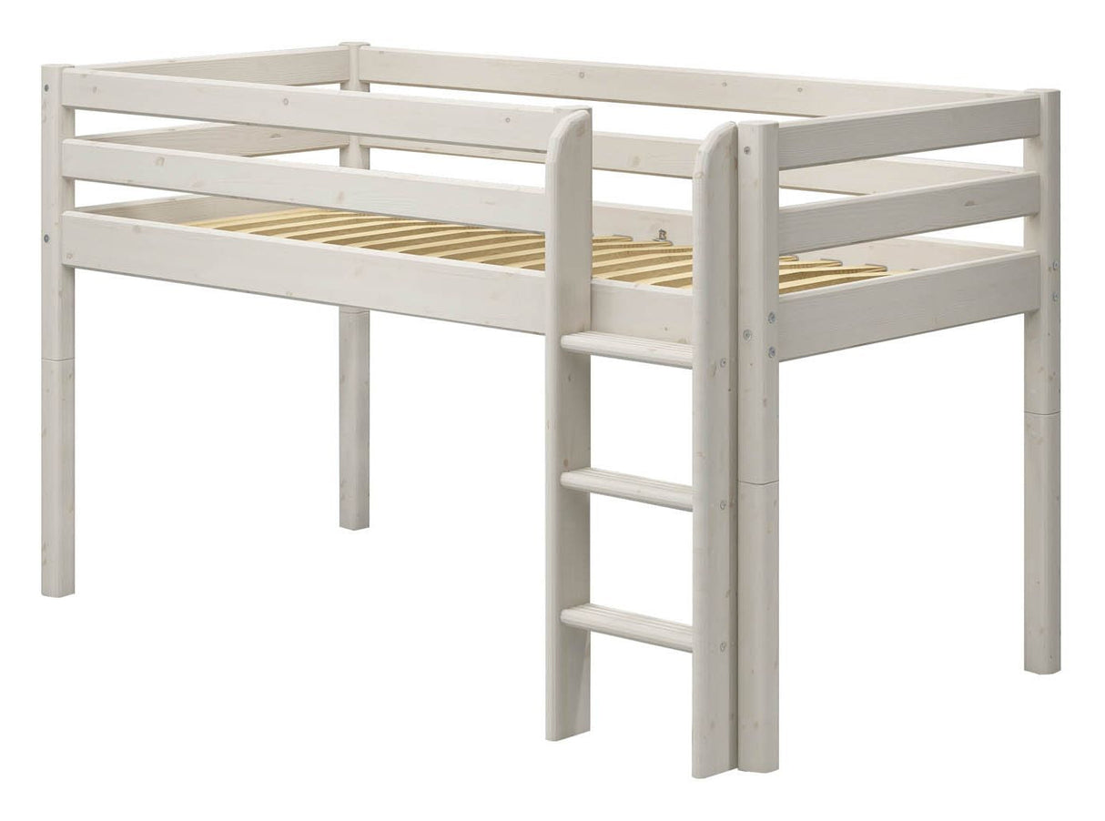 Classic Half High Bed 90x200, White