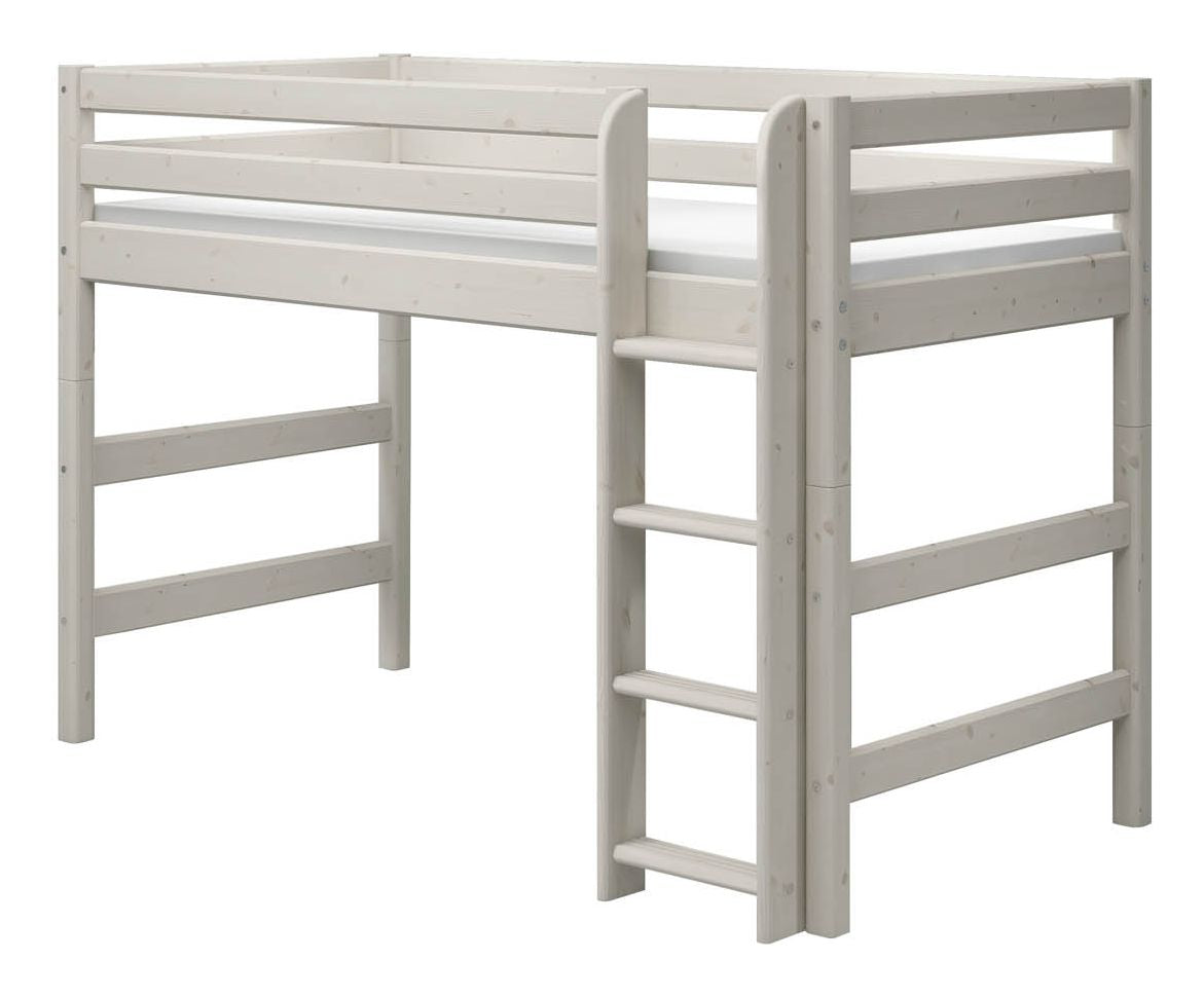 Classic Semi high bed, 90x200, white