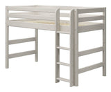 Classic Semi high bed, 90x200, white