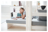 Classic Bed Module for High Bed, White Pigmented