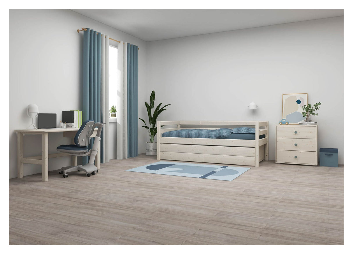 Classic Roll-Out Bed, White Pigmented