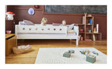 Daybed w. bedhorse, White, 90x200