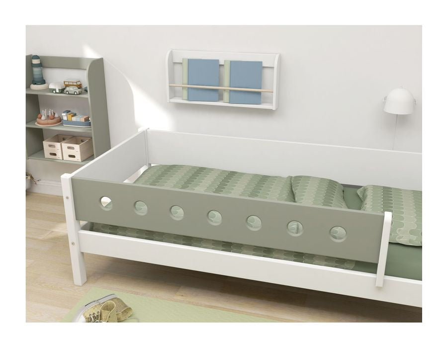 Daybed w. bedhorse 90x200, White and green