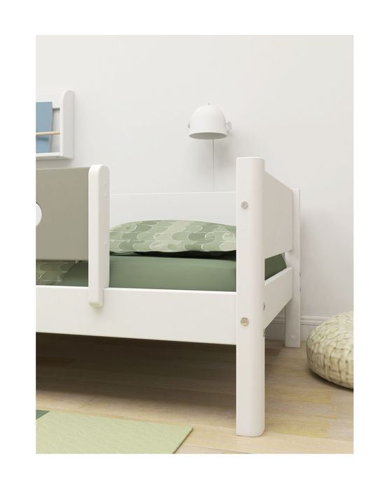 Daybed w. bedhorse 90x200, White and green