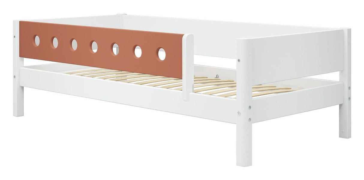 Daybed w. bedhorse 90x200, White and pink