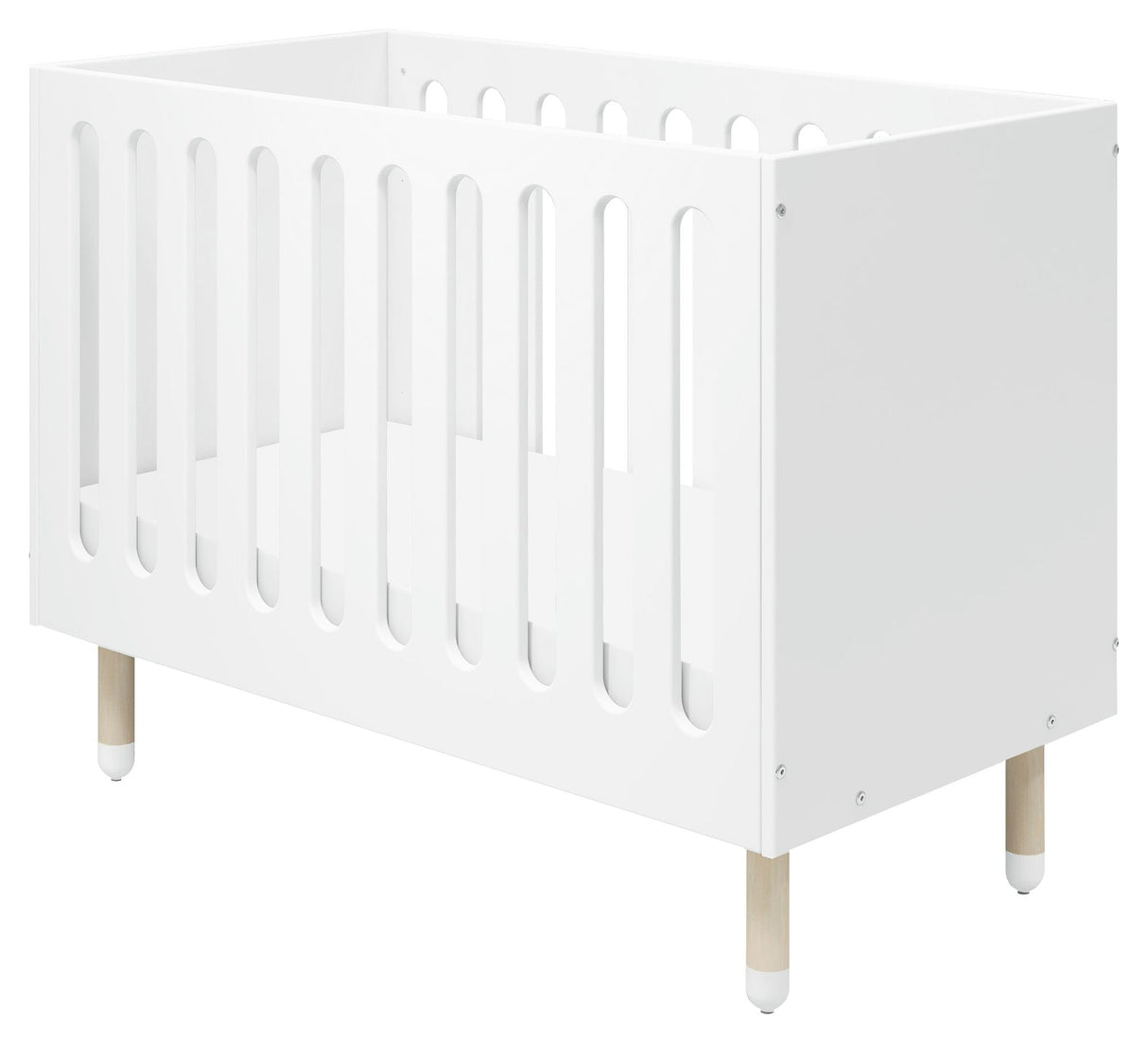 FLEXA Dots Baby Bed, White