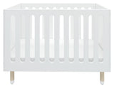 FLEXA Dots Baby Bed, White