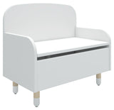 FLEXA Dots Bench, White w. storage