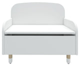 FLEXA Dots Bench, White w. storage