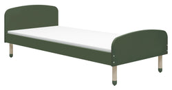 FLEXA Dots Baby Cot 90x200, Dark Green