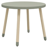 FLEXA Dots Play table, MDF and ash wood, Green