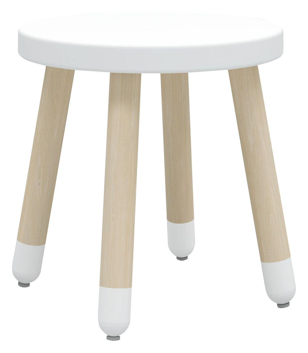 FLEXA Dots stool, white