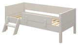 Ask Junior bed with bed horse and ladder, white