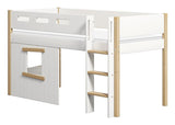 Nor Half-high bed with ladder, 90x200