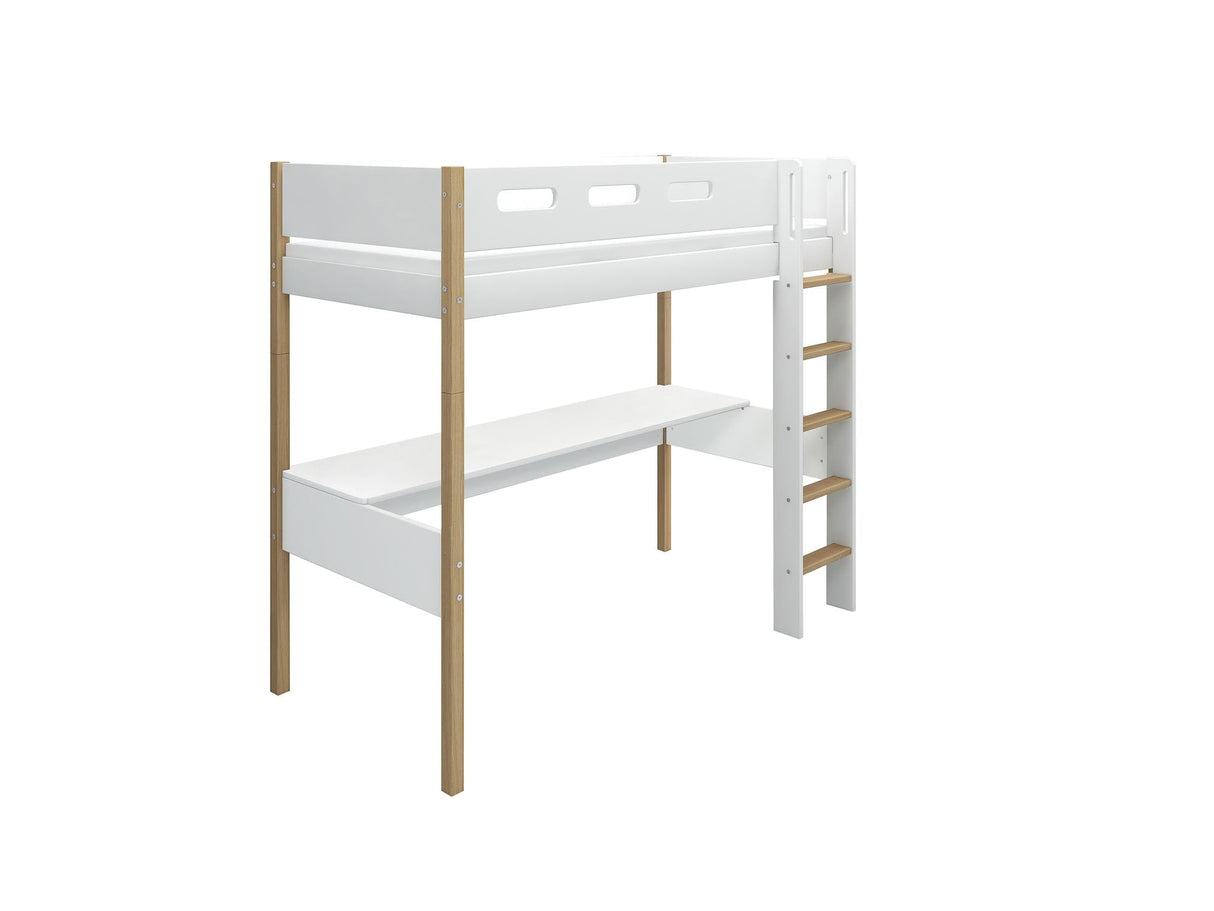 FLEXA Nor Desk for High sleeper White. 200cm