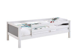 THUKA Nordic Color Children's bed with bed horse 90x200, White/Gray