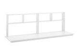 THUKA Nordic Workstation w/4 shelves, White