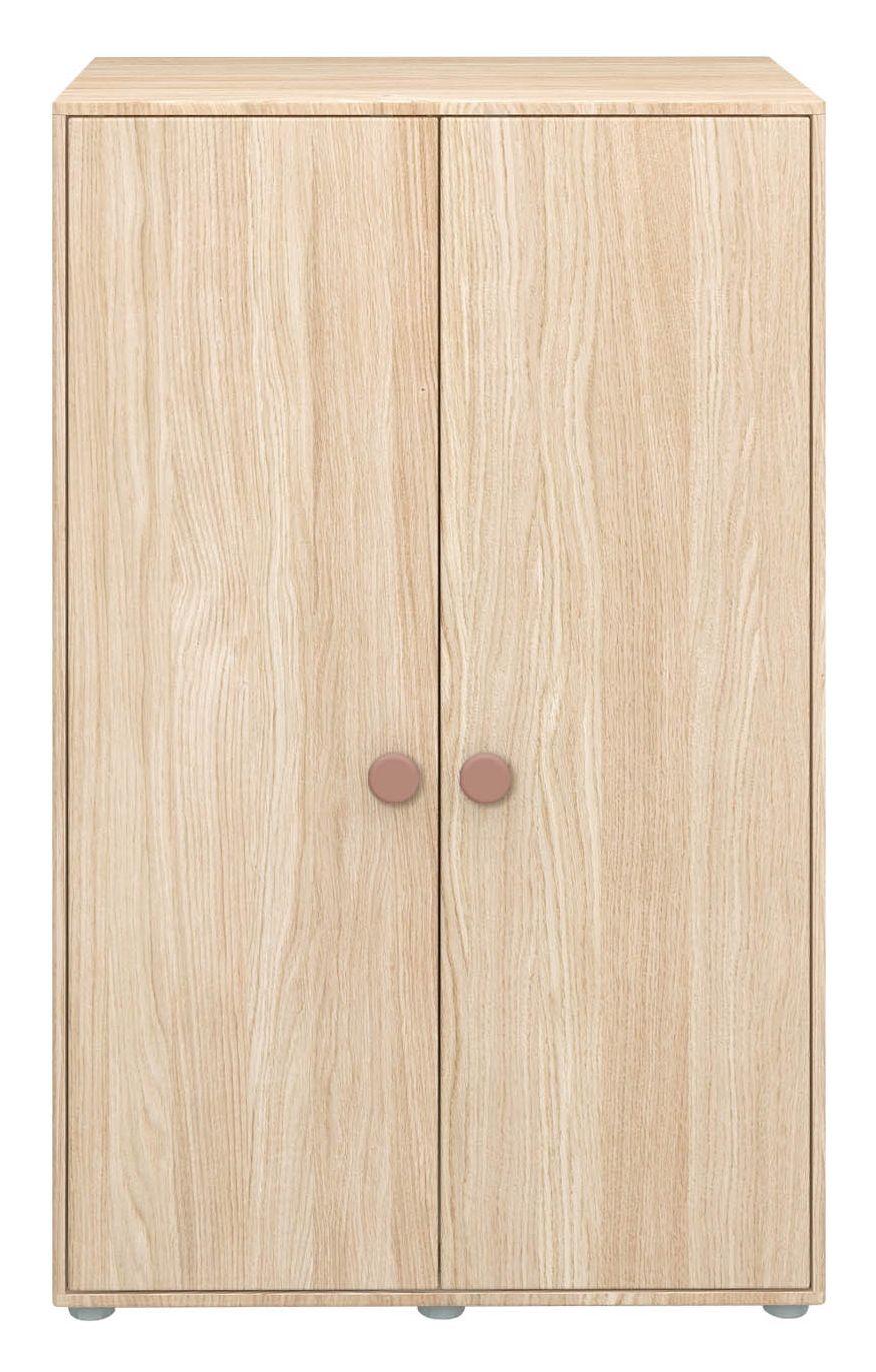 FLEXA Popsicle Wardrobe Cherry, 138x88cm