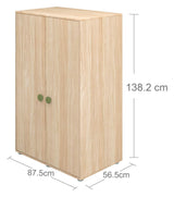 FLEXA Popsicle Wardrobe Kiwi, 138x88