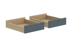 FLEXA Popsicle Desk Drawers 2 pcs., Blueberry