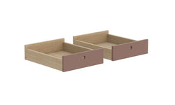 FLEXA Popsicle Desk Drawers 2 pcs., Cherry