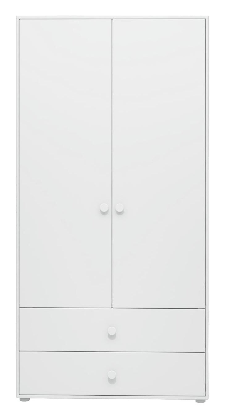 Roomie Wardrobe with 2 doors, White