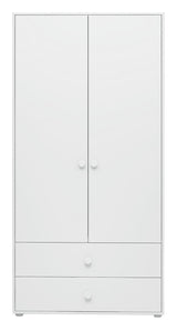 Roomie Wardrobe with 2 doors, White