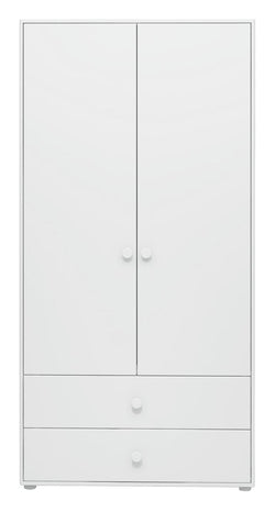 Roomie Wardrobe with 2 doors, White