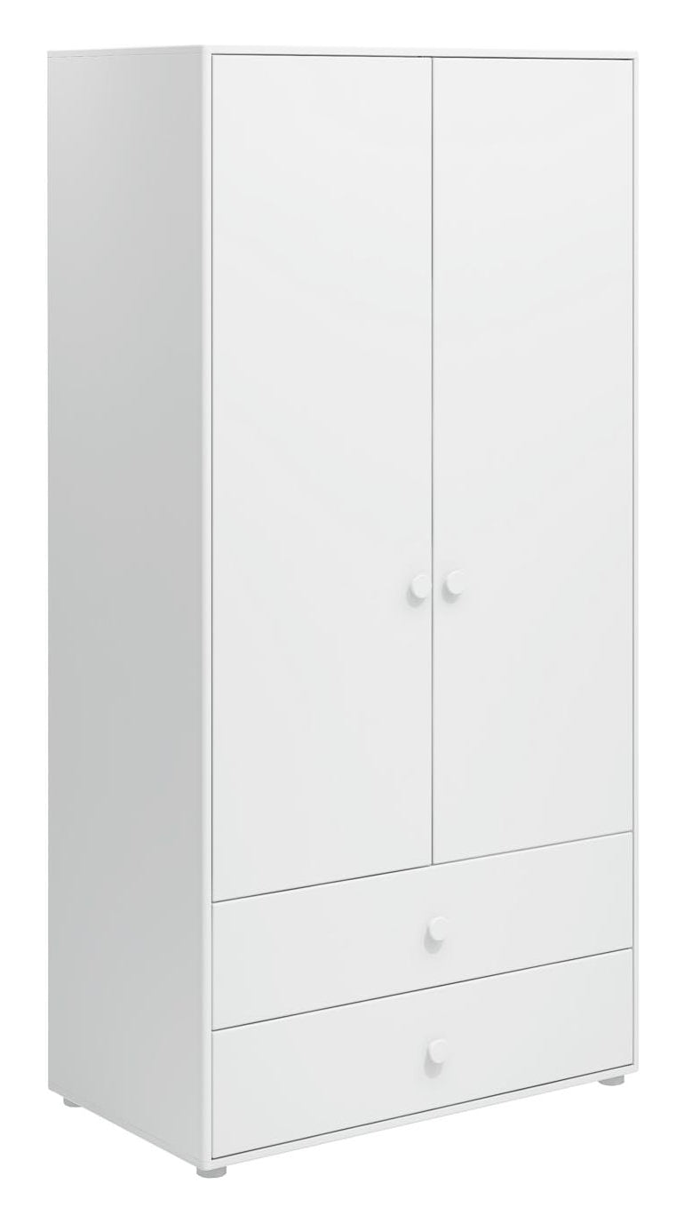 Roomie Wardrobe with 2 doors, White