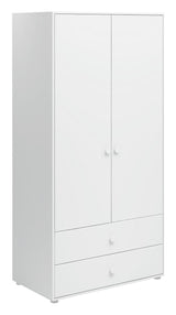 Roomie Wardrobe with 2 doors, White