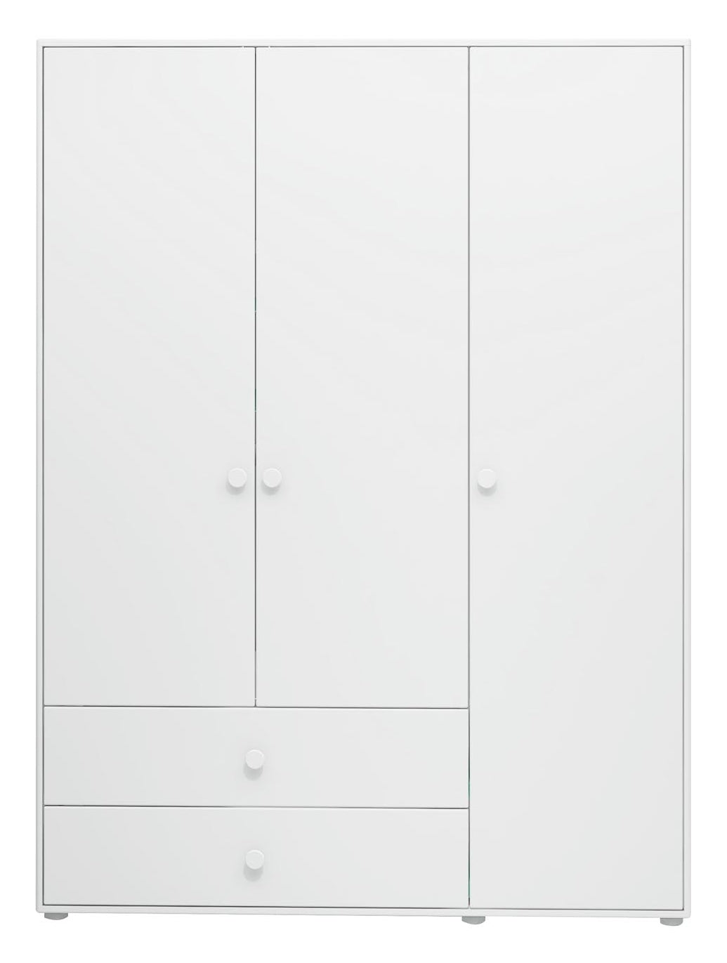 Roomie Wardrobe with 3 doors, White