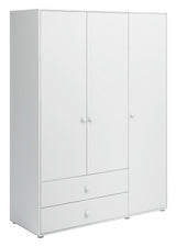 Roomie Wardrobe with 3 doors, White