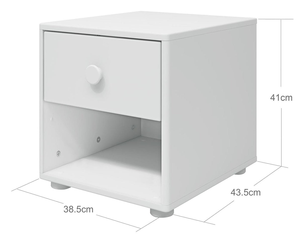 Roomie Chest w. 1 drawer, White