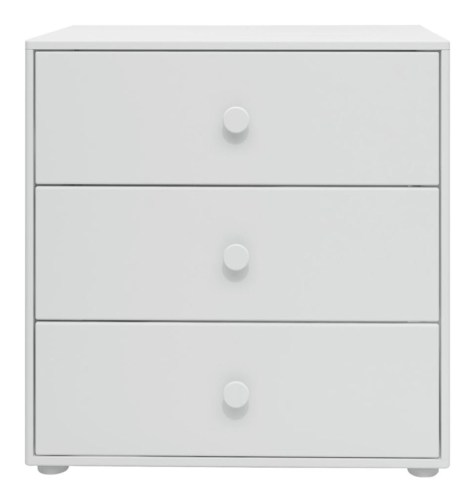 Roomie Chest w. 3 drawers, White