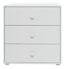 Roomie Chest w. 3 drawers, White