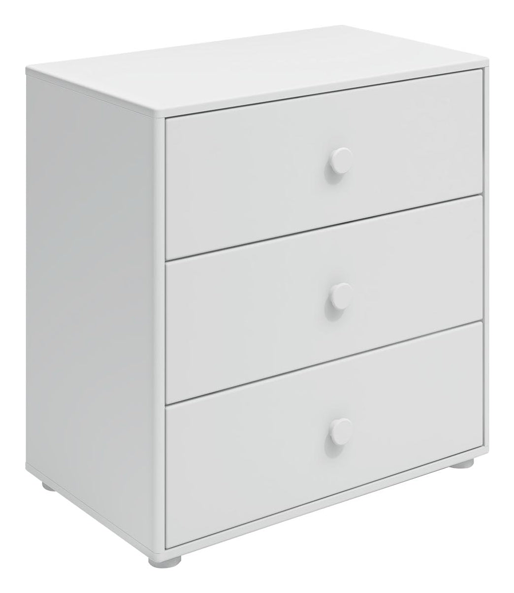 Roomie Chest w. 3 drawers, White