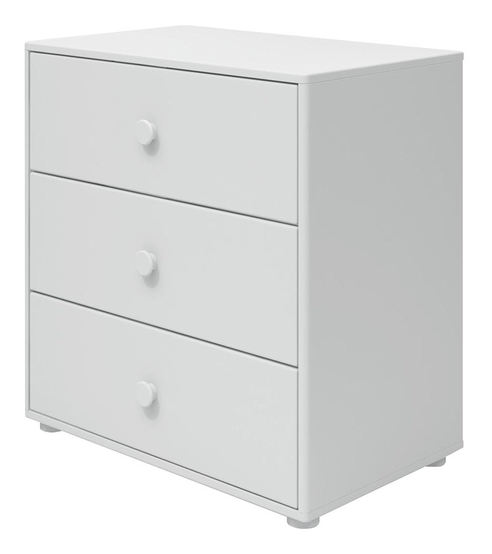 Roomie Chest w. 3 drawers, White