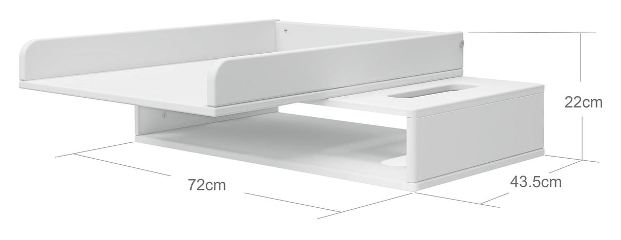 Roomie Puzzle Unit, White