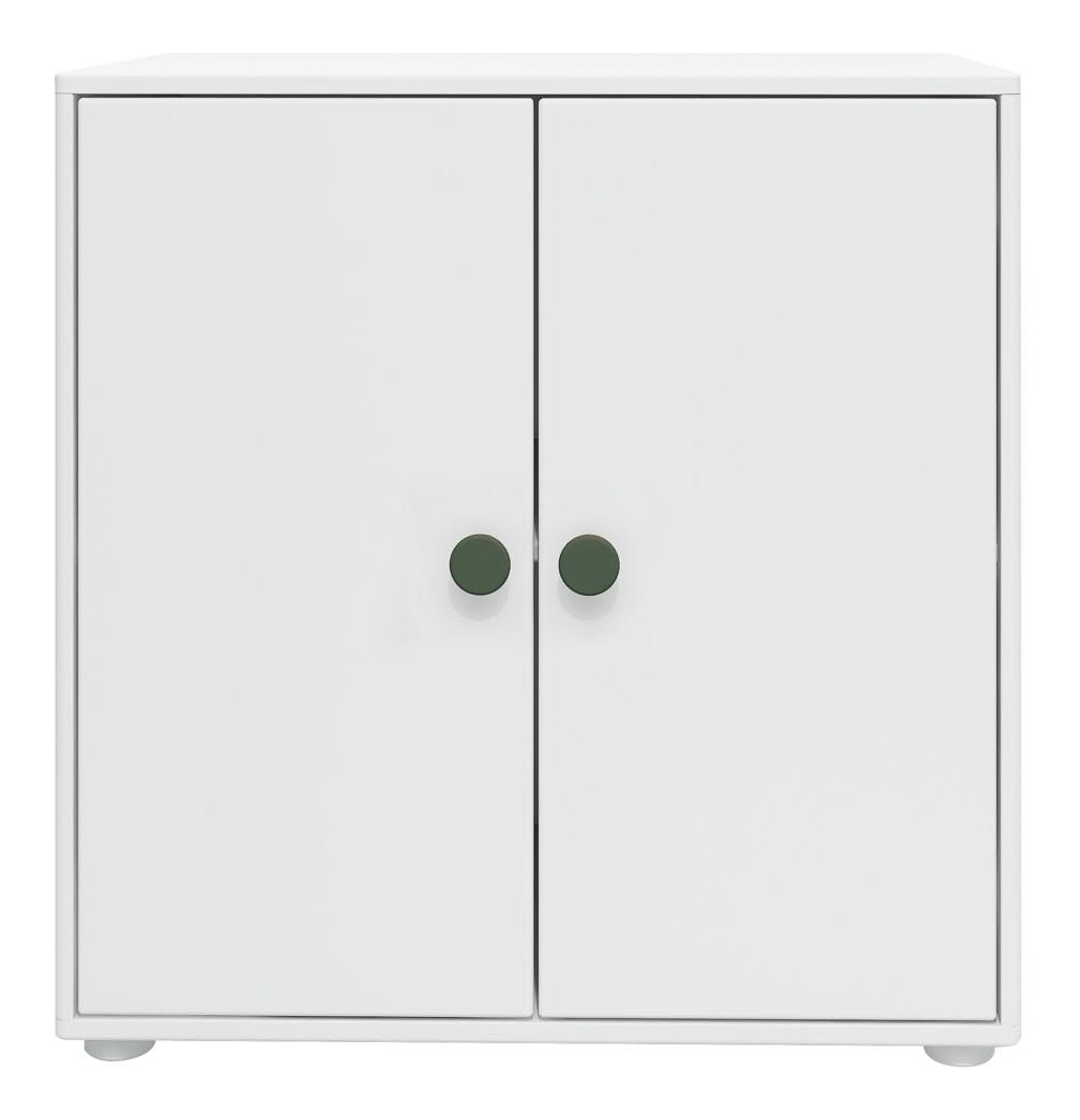 Roomie Cabinet, White/Green