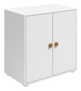 Roomie cabinet, white/yellow