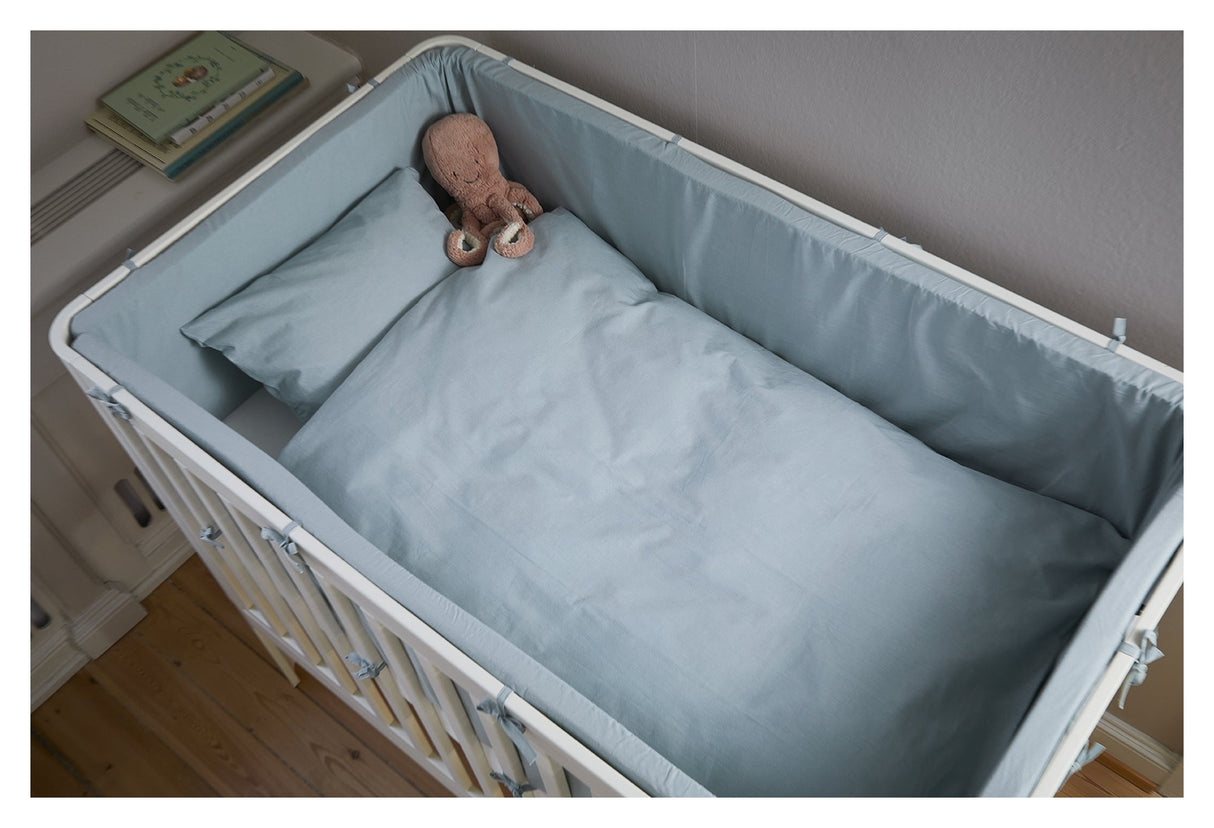 Baby Bed bumper - blue