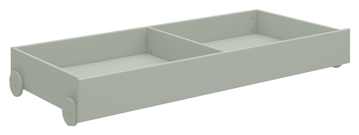 Drawer for junior bed, green