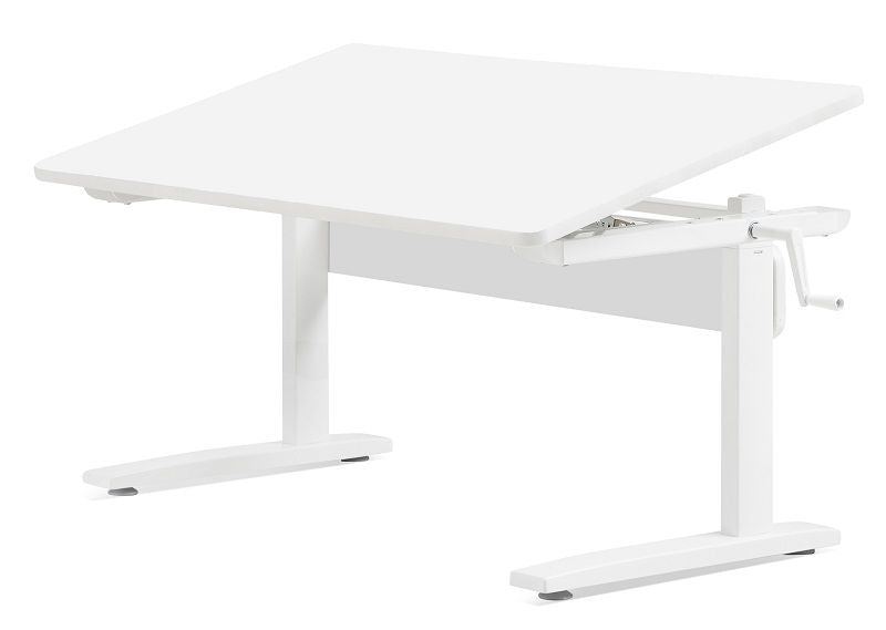 FLEXA Study Desk Raise/Lower, White