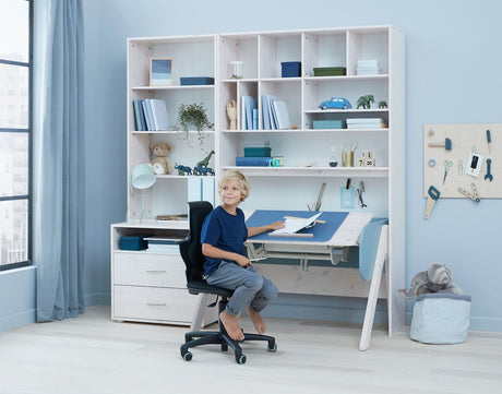 FLEXA Study Hutch H:203 cm, white pigmented